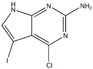 4-CHLORO-5-IODO-1H-PYRROLO[2,3-D]PYRIMIDIN-2-AMINE CAS#: 873792-88-2