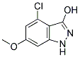 4-CHLORO-6-METHOXY-3-HYDROXYINDAZOLE CAS#: 885519-79-9