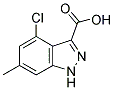 4-CHLORO-6-METHYL-3-(1H)INDAZOLE CARBOXYLIC ACID CAS#: 885521-90-4