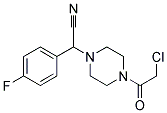 [4-(CHLOROACETYL)PIPERAZIN-1-YL](4-FLUOROPHENYL)ACETONITRILE CAS#: 877825-68-8