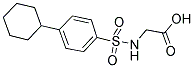 [[(4-CYCLOHEXYLPHENYL)SULFONYL]AMINO]ACETIC ACID CAS#: 857041-77-1