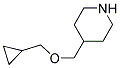 4-[(CYCLOPROPYLMETHOXY)METHYL]PIPERIDINE CAS#: 883527-71-7