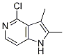 4-Chloro-2,3-dimethyl-1H-pyrrolo[3,2-c]pyridine CAS#: 878232-70-3