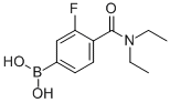 4-(DIETHYLCARBAMOYL)-3-FLUOROBENZENEBORONIC ACID CAS#: 874289-14-2