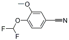 4-DIFLUOROMETHOXY-3-METHOXY-BENZONITRILE CAS#: 832737-32-3