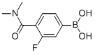 4-(DIMETHYLCARBAMOYL)-3-FLUOROBENZENEBORONIC ACID CAS#: 874289-13-1