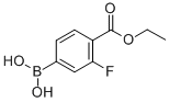 4-ETHOXYCARBONYL-3-FLUOROPHENYLBORONIC ACID CAS#: 874288-38-7