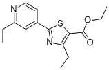 4-ETHYL-2-(2-ETHYL-PYRIDIN-4-YL)-THIAZOLE-5-CARBOXYLIC ACID ETHYL ESTER CAS#: 864684-99-1