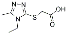 (4-ETHYL-5-METHYL-4 H-[1,2,4]TRIAZOL-3-YLSULFANYL)-ACETIC ACID CAS#: 886498-62-0