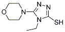4-ETHYL-5-MORPHOLIN-4-YL-4H-1,2,4-TRIAZOLE-3-THIOL CAS#: 847783-74-8