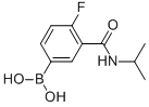 4-FLUORO-3-(ISOPROPYLCARBAMOYL)BENZENEBORONIC ACID CAS#: 874219-21-3