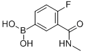 4-FLUORO-3-(METHYLCARBAMOYL)BENZENEBORONIC ACID CAS#: 874219-19-9