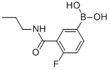 4-FLUORO-3-(N-PROPYLCARBAMOYL)BENZENEBORONIC ACID CAS#: 874219-32-6
