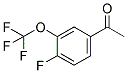4'-FLUORO-3'-(TRIFLUOROMETHOXY)ACETOPHENONE CAS#: 886501-44-6