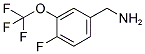 4-FLUORO-3-(TRIFLUOROMETHOXY)BENZYLAMINE CAS#: 886501-20-8