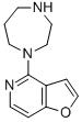 4-HOMOPIPERAZINEFURO[3,2-C]PYRIDINE CAS#: 845885-87-2