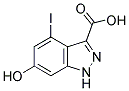 4-IODO-6-HYDROXY-3-(1H)INDAZOLE CARBOXYLIC ACID CAS#: 887570-35-6