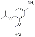 (4-Isopropoxy-3-methoxyphenyl)methanaminehydrochloride CAS#: 854185-11-8