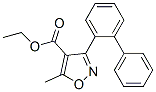 4-Isoxazolecarboxylicacid,3-[1,1-biphenyl]-2-yl-5-methyl-,ethylester(9CI) CAS#: 848186-84-5