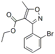 4-Isoxazolecarboxylicacid,3-(2-bromophenyl)-5-methyl-,ethylester(9CI) CAS#: 848186-83-4