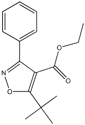4-Isoxazolecarboxylicacid,5-tert-butyl-3-phenyl-,Etester(4CI) CAS#: 858490-10-5