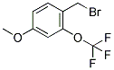 4-METHOXY-2-(TRIFLUOROMETHOXY)BENZYL BROMIDE CAS#: 886502-56-3