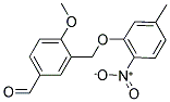 4-METHOXY-3-(5-METHYL-2-NITRO-PHENOXYMETHYL)-BENZALDEHYDE CAS#: 832737-58-3