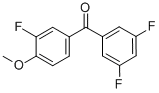 4-METHOXY-3,3',5'-TRIFLUOROBENZOPHENONE CAS#: 844885-14-9