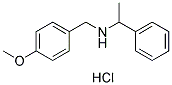 (4-METHOXY-BENZYL)-(1-PHENYL-ETHYL)-AMINE HYDROCHLORIDE CAS#: 858427-92-6