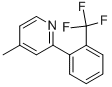 4-METHYL-2-(2-TRIFLUOROMETHYL-PHENYL)-PYRIDINE CAS#: 886444-13-9
