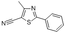 4-METHYL-2-PHENYL-1,3-THIAZOLE-5-CARBONITRILE CAS#: 830330-33-1