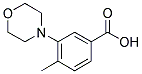 4-METHYL-3-MORPHOLIN-4-YL-BENZOIC ACID CAS#: 886501-52-6