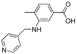 4-METHYL-3-((PYRIDIN-4-YLMETHYL)AMINO)BENZOIC ACID CAS#: 878714-36-4