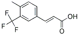 4-METHYL-3-(TRIFLUOROMETHYL)CINNAMIC ACID CAS#: 886498-02-8