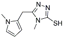 4-METHYL-5-[(1-METHYL-1H-PYRROL-2-YL)METHYL]-4H-1,2,4-TRIAZOLE-3-THIOL CAS#: 869943-98-6
