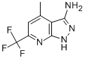 4-METHYL-6-(TRIFLUOROMETHYL)-1H-PYRAZOLO[3,4-B]PYRIDIN-3-YLAMINE CAS#: 832740-69-9