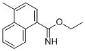 4-METHYL-NAPHTHALENE-1-CARBOXIMIDIC ACID ETHYL ESTER CAS#: 887591-87-9