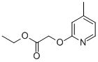 (4-METHYL-PYRIDIN-2-YLOXY)-ACETIC ACID ETHYL ESTER CAS#: 864684-80-0