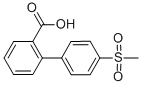 4'-(METHYLSULFONYL)[1,1'-BIPHENYL]-2-CARBOXYLIC ACID CAS#: 893736-90-8