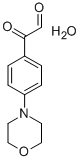 4-MORPHOLINOPHENYLGLYOXAL HYDRATE CAS#: 852633-82-0
