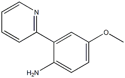 4-Methoxy-2-(pyridin-2-yl)aniline CAS#: 854898-06-9