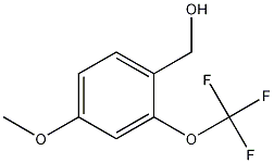 4-Methoxy-2-(trifluoromethoxy)phenylmethanol CAS#: 886502-52-9