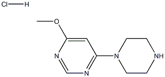 4-Methoxy-6-(piperazin-1-yl)pyriMidine hydrochloride CAS#: 879215-72-2