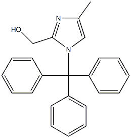 (4-Methyl-1-trityl-1H-iMidazol-2-yl)Methanol CAS#: 863399-36-4