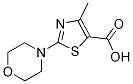 4-Methyl-2-morpholin-4-yl-thiazole-5-carboxylic acid CAS#: 876716-89-1