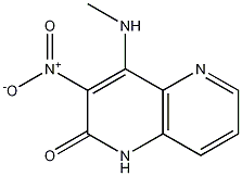 4-(Methylamino)-3-nitro-1,5-naphthyridin-2(1H)-one CAS#: 882651-36-7