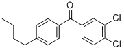 4-N-BUTYL-3',4'-DICHLOROBENZOPHENONE CAS#: 844885-30-9