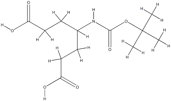 4-(N-Boc-amino)-1,6-heptanedioic acid CAS#: 848242-88-6