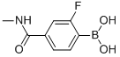 4-(N-METHYLAMINOCARBONYL)-2-FLUOROPHENYLBORONIC ACID CAS#: 874289-23-3