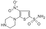 4-NITRO-5-PIPERAZINOTHIOPHENE-2-SULFONAMIDE CAS#: 845266-27-5
